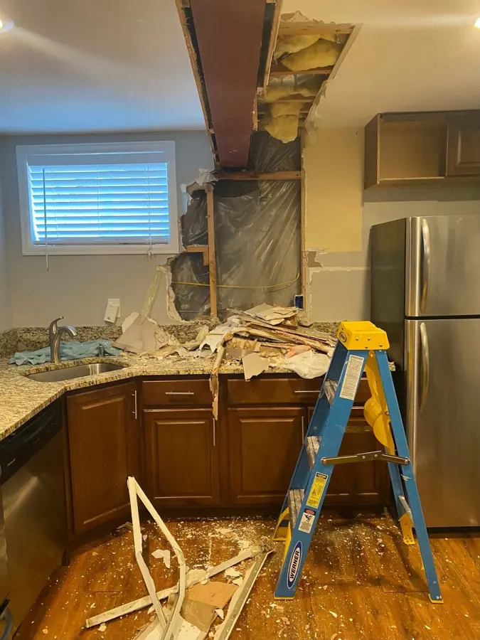 Ceiling Leak Water Damage in Laguna Hills, CA